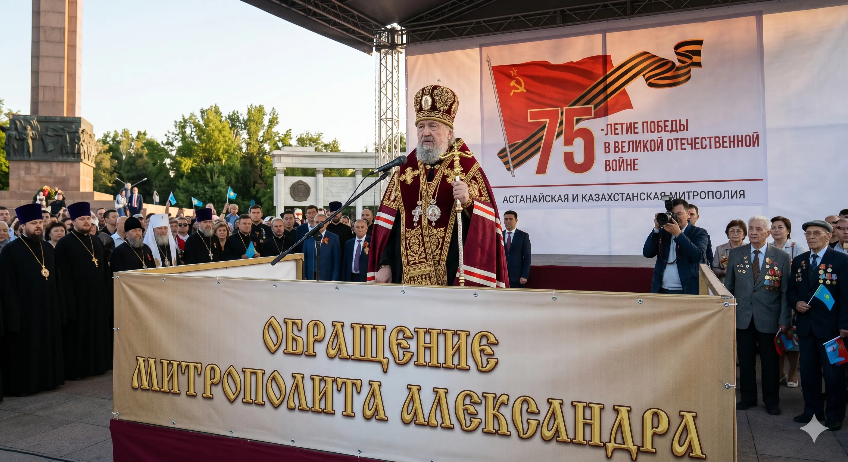 Обращение  митрополита Астанайского и Казахстанского Александра