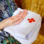 Митрополит Астанайский и Казахстанский Александр совершил чин благословения участниц сестричества милосердия имени святых Царственных Страстотерпцев