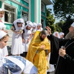 Митрополит Астанайский и Казахстанский Александр совершил чин благословения участниц сестричества милосердия имени святых Царственных Страстотерпцев