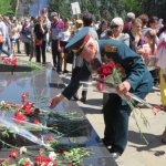 Представители социальной службы Астанайской и Алматинской епархии города Алматы приняли участие в памятном шествии "Бессмертного полка"