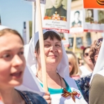 Представители социальной службы Астанайской и Алматинской епархии города Алматы приняли участие в памятном шествии "Бессмертного полка"