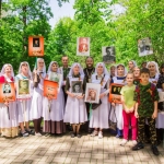 Представители социальной службы Астанайской и Алматинской епархии города Алматы приняли участие в памятном шествии "Бессмертного полка"