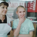 Сотрудники KFC города Алматы при участии сестер милосердия подарили настоящий праздник детям из многодетных семей